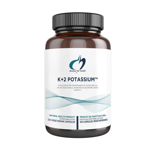 Designs for Health 健康设计K+2 Potassium钾120粒