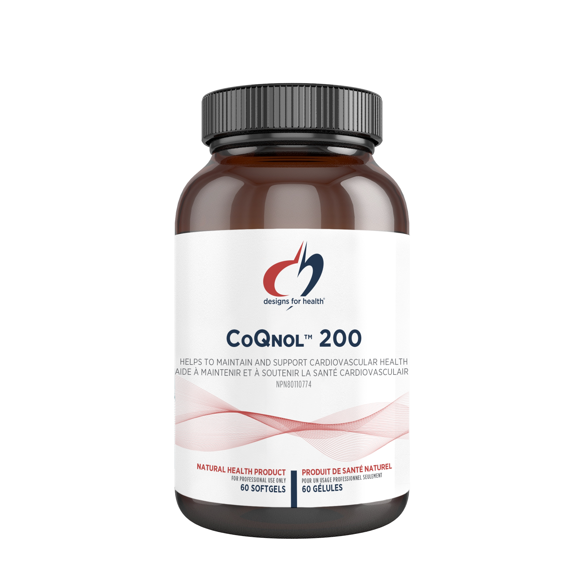 Designs for Health 健康设计CoQnol 200 还原性辅酶胶囊