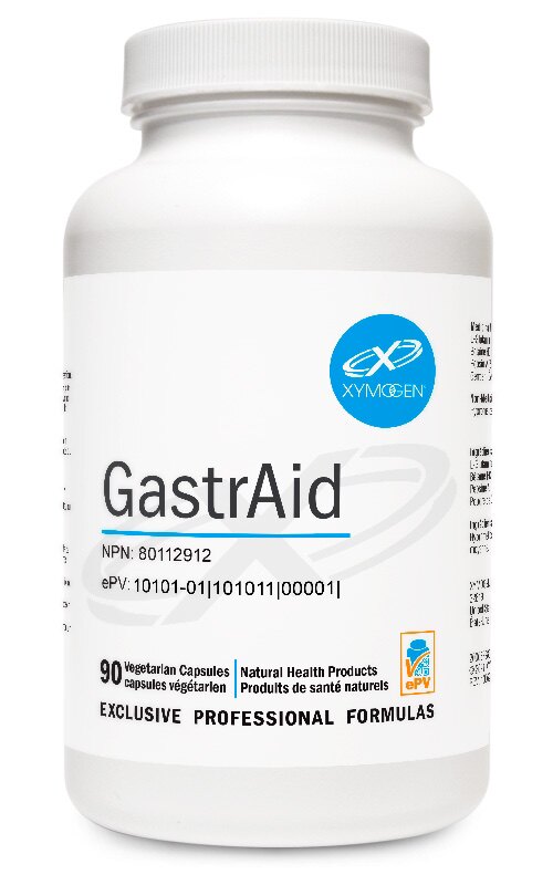 加拿大直邮XYMOGEN赛默金GastrAid 消化伴侣原装进口消化支持90粒