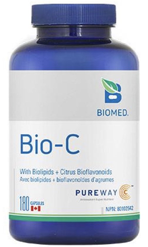 加拿大 Biomed Bio-C 维生素C 柑橘类生物类黄酮 180粒