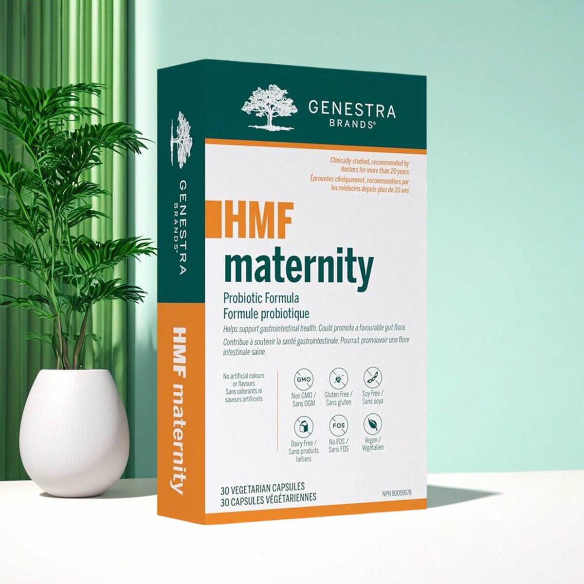加拿大 Genestra HMF Maternity 孕期益生菌 胃肠道健康支持