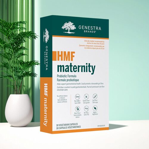 加拿大 Genestra HMF Maternity  孕期益生菌 胃肠道健康支持