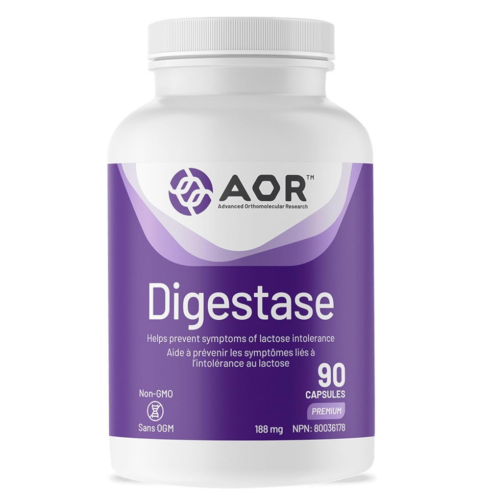 现货 加拿大 AOR Digestase 整体消化支持 胃肠道健康 减少腹胀
