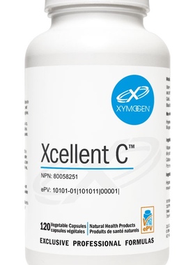 加拿大直XYMOGEN赛默金Xcellent C 活力C维生素C VC 胶原蛋白肉碱
