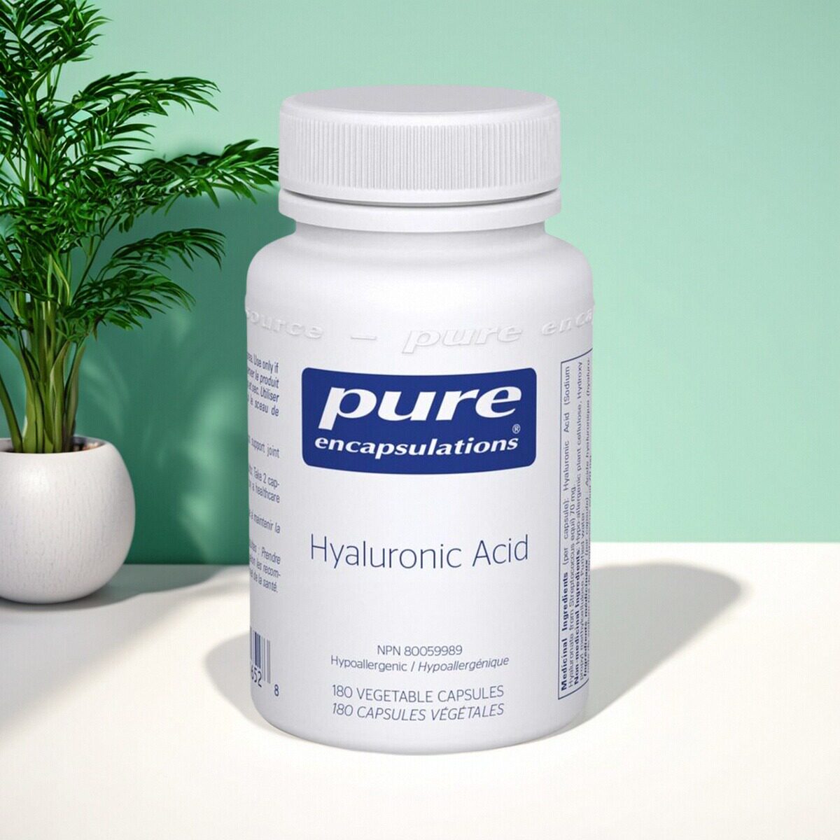 加拿大 Pure Hyaluronic Acid 透明质酸钠 关节皮肤健康 高吸收