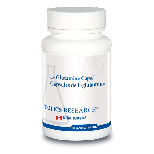 加拿大 Biotics Research  L-Glutamine 谷氨酰胺 肠胃健康 胶囊
