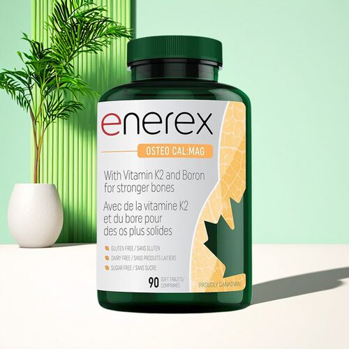 加拿大 ENEREX Osteo Cal：Mag 钙镁组合 骨骼健康配方
