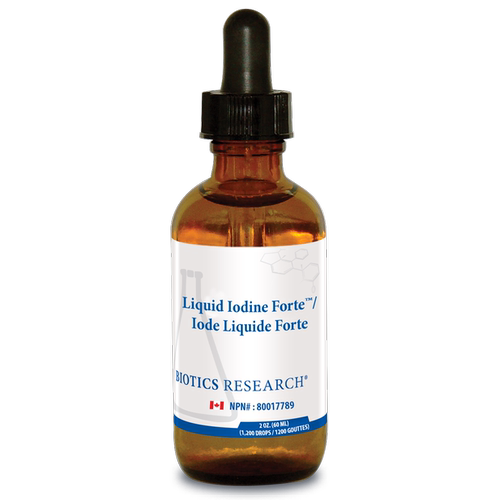 加拿大直邮 Biotics Research  Liquid Iodine Forte 碘