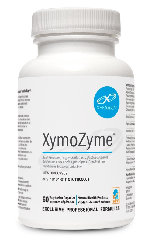 加拿大直XYMOGEN赛默金XymoZyme复合消化酶低敏配方支持乳糖分解