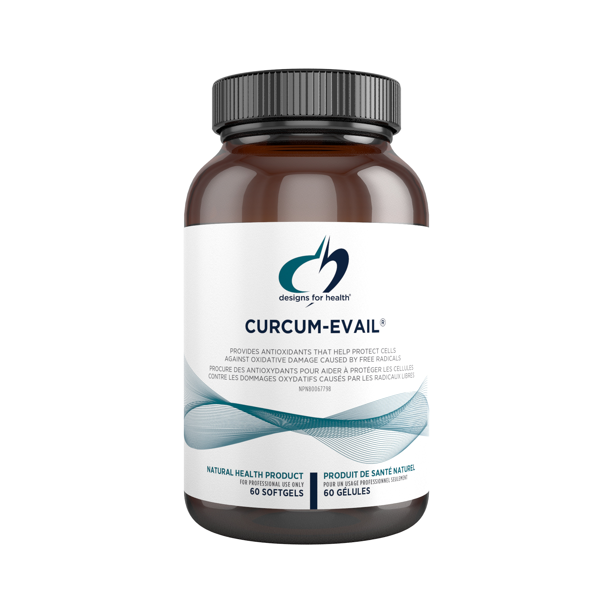Designs for Health 健康设计Curcum-Evail姜黄素60粒