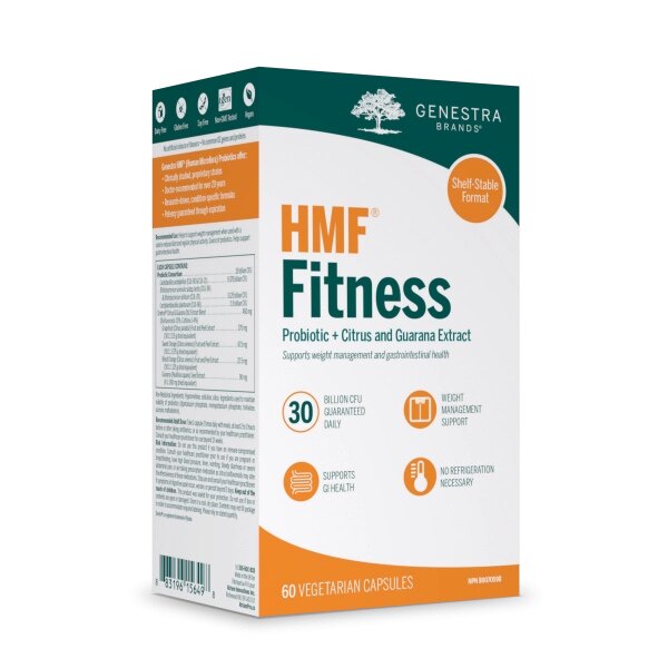 加拿大直邮Genestra HMF Fitness 减zhi益生菌瓜拿纳柑橘精华减重