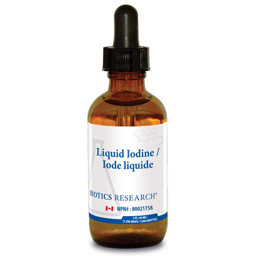 加拿大直邮 Biotics Research  Liquid Iodine 碘