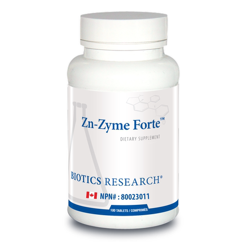 加拿大直邮 Biotics Research  Zn-Zyme Forte