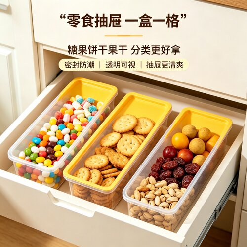 食品级密封防潮大号挂面收纳盒
