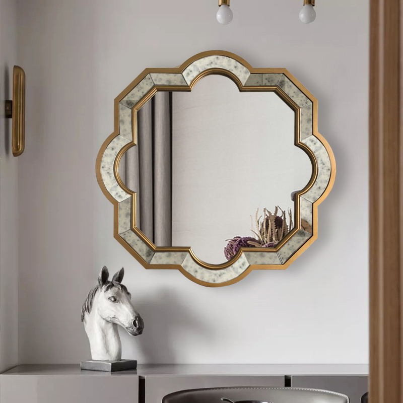 壁芯简约化妆镜卫生间壁挂镜