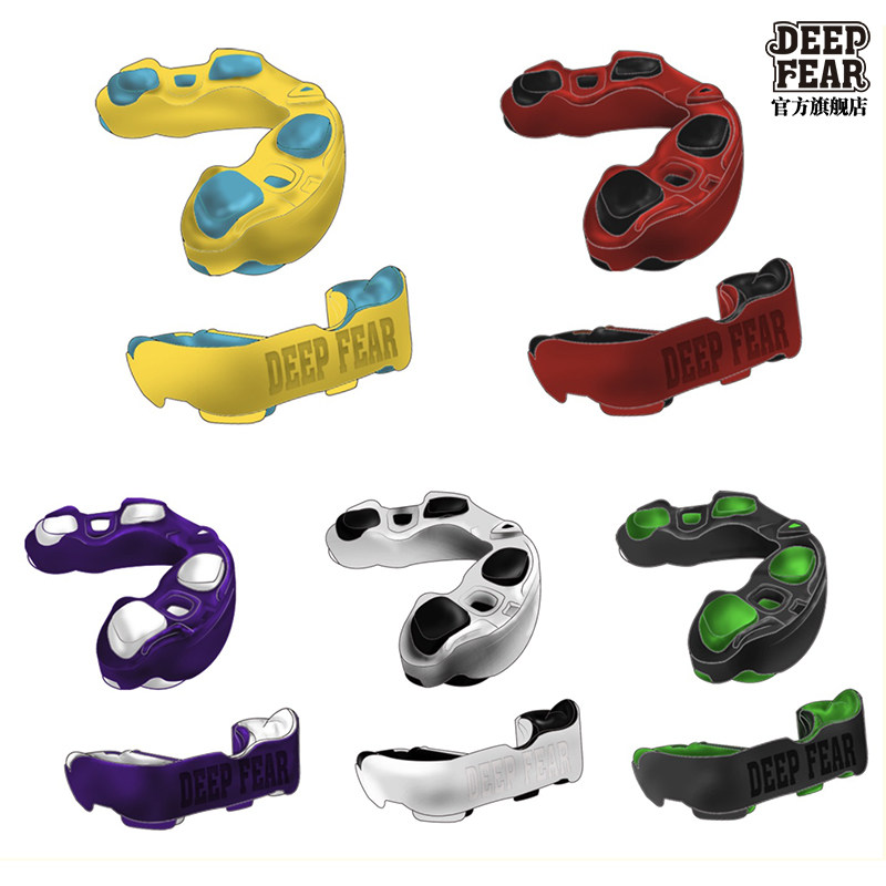 专业格斗牙套mma三层防护拳击