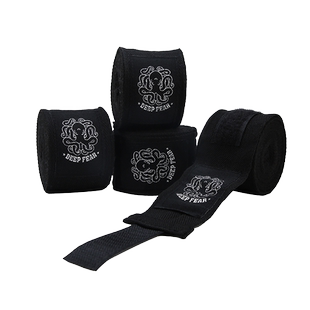 DEEP FEAR银标缠手带拳击泰拳绷带 MMA 散打手绑带格斗训练缠手带