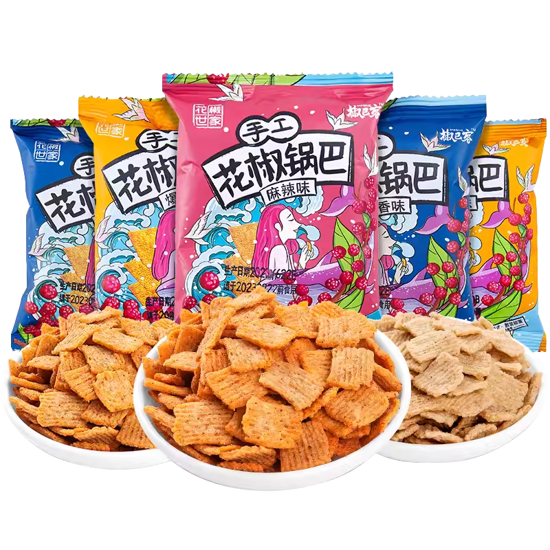 椒巴客花椒世家手工花椒锅巴