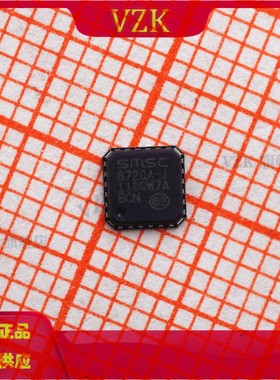 LAN8720AI-CP 丝印8720A 封装 QFN-24 以太网IC芯片 集成电路IC