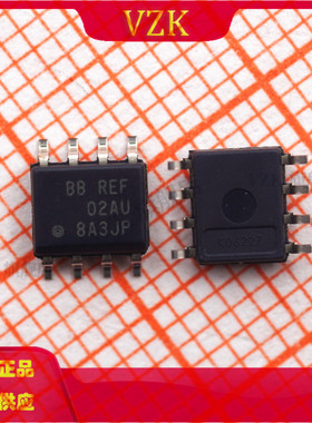 REF02AU 封装 SOIC-8 电压基准芯片 丝印REF02AU