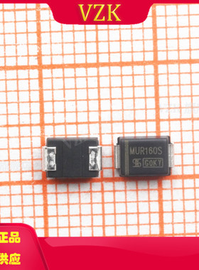 MUR160S R5G 封装DO-214AA 分立半导体产品 二极管整流器单二极管