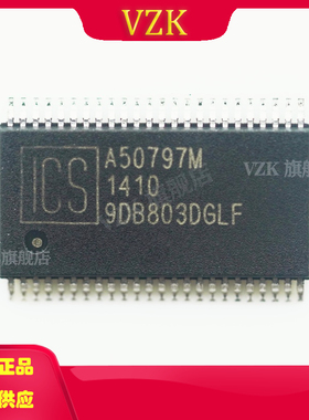 ICS9DB803DGLFT丝印9DB803DGLF封装TSSOP48时钟/定时应用特定时钟