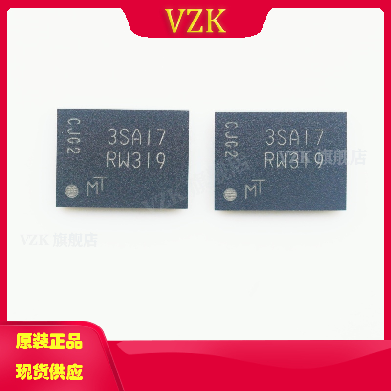 MT25QL01GBBB8E12-0AUT丝印RW319封装TPBGA-24存储器IC芯片