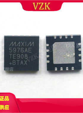 MAX5976AETE 封装 TQFN-16 丝印5976AE 热交换电压控制器芯片