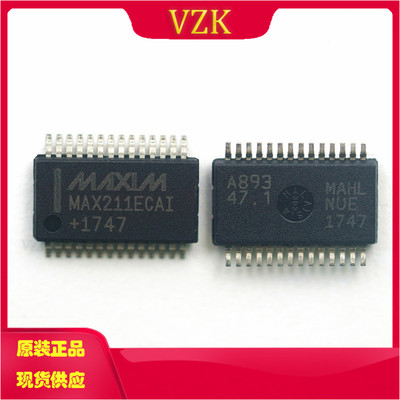 MAX211ECAIRS-232收发器芯片