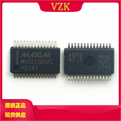 MAX211ECAIRS-232收发器芯片