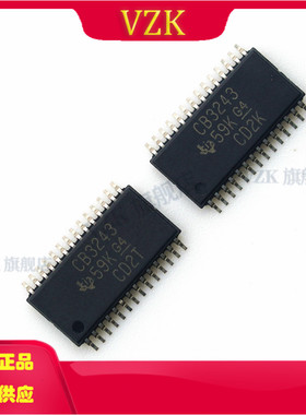 SN65C3243PWR 收发器IC芯片 1Mbps RS232芯片 贴片封装TSSOP-28