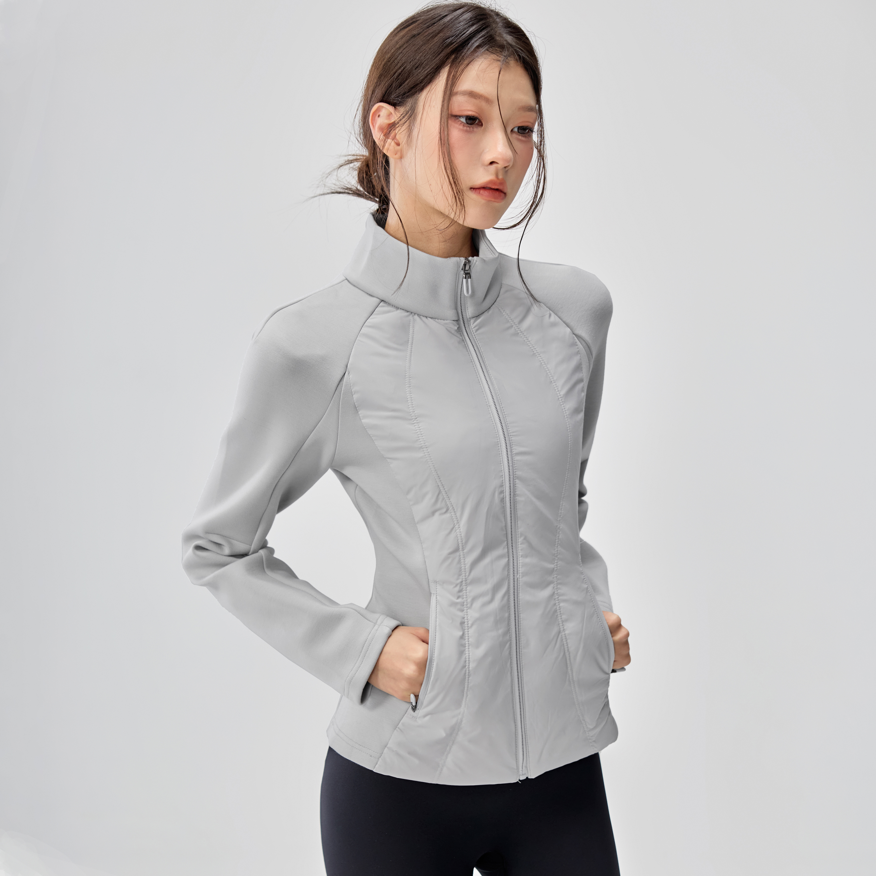 羽绒服女冬季新款鸭绒滑雪运动轻薄内胆保暖防风户外健身跑步外套