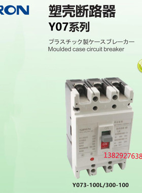 胜蓝SIRO漏电保护50HZ交流Y063-125M塑壳断路器Y073-100L/300-100