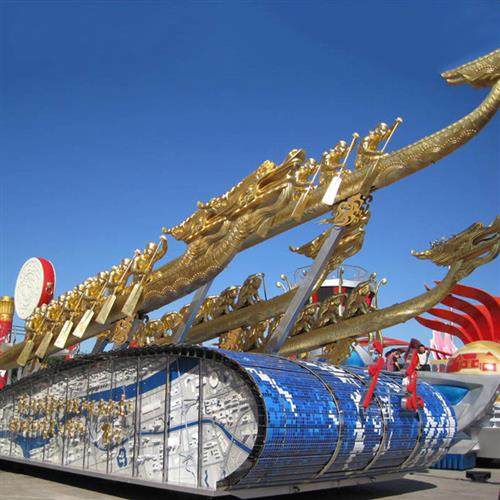 新款彩车制作商场开业庆典游行彩车游乐场巡游花车厂家来图制作