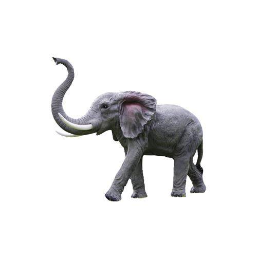 售楼部户外仿真大象雕塑景区庭院草坪商场门口河马骆驼动物大摆件