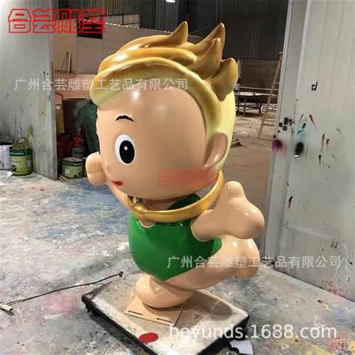 大型卡通人物玻璃钢雕塑各类户外仿真动物鹿园林创意模型厂家直销