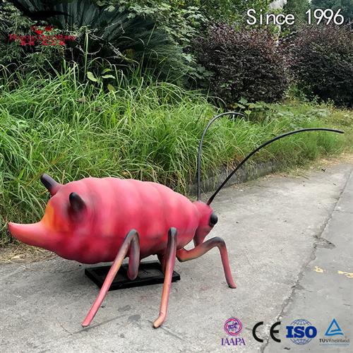 仿真电动昆虫制作源头厂家来图定制虫子主题景区模型