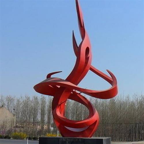 大型景观不锈钢雕塑制作抽象金属户外城市校园林广场水景月亮摆件