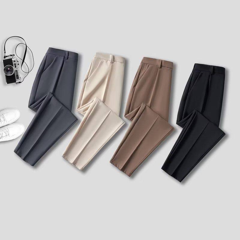 西裤男西装裤男士九分商务休闲正装秋冬小西服男款裤子简约休闲
