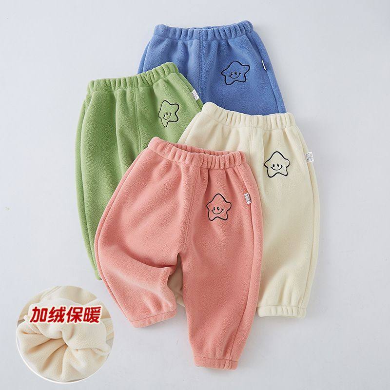 儿童冬季加绒休闲裤男童女童卫裤婴儿保暖加厚裤子宝宝摇粒绒春秋,女装/女士精品,卫裤,淘宝优惠券,粉丝福利购,淘宝优惠卷
