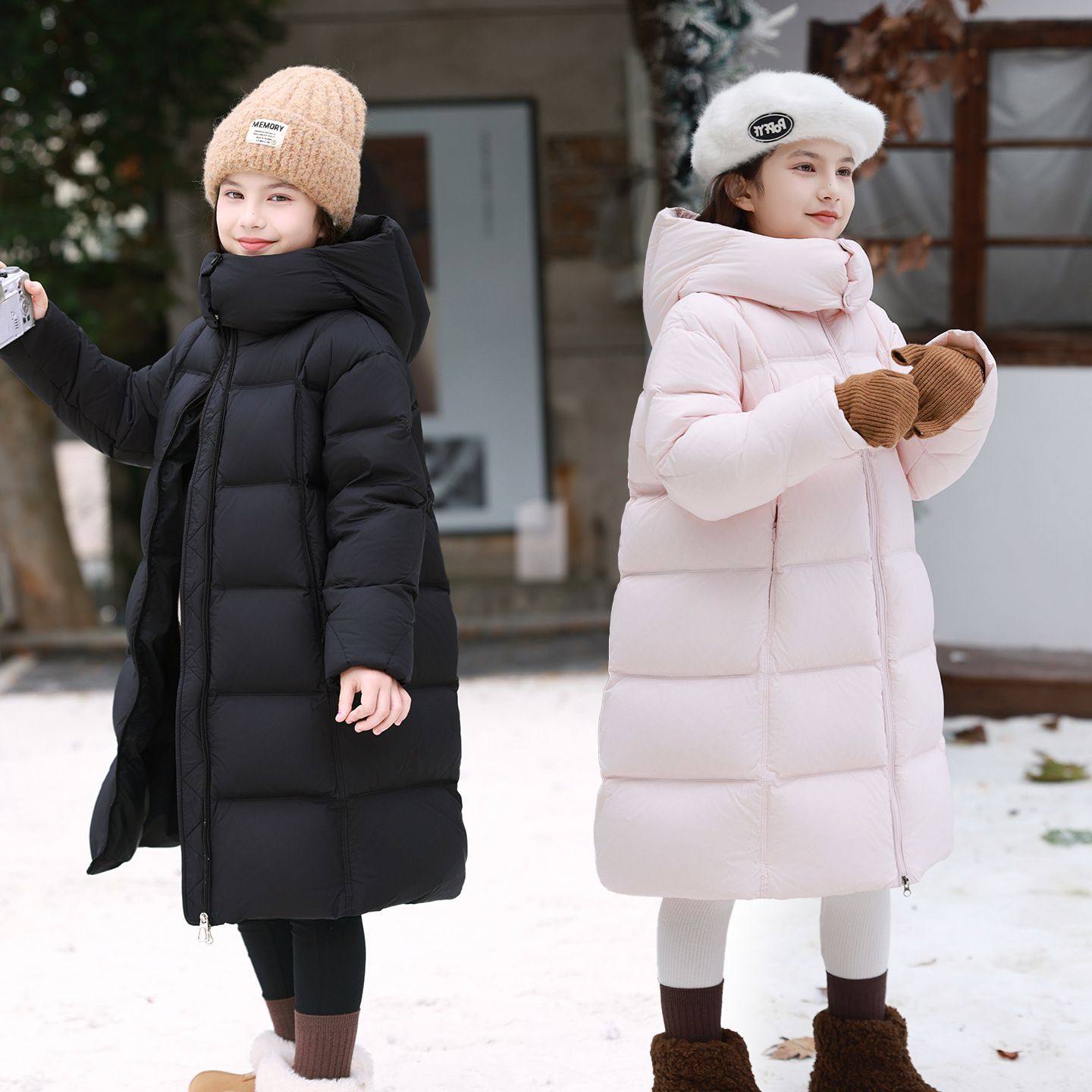 2025儿童羽绒服中长款女孩冬季新款中大童洋气白鸭绒童装加厚外套,女装/女士精品,羽绒服,淘宝优惠券,粉丝福利购,淘宝优惠卷