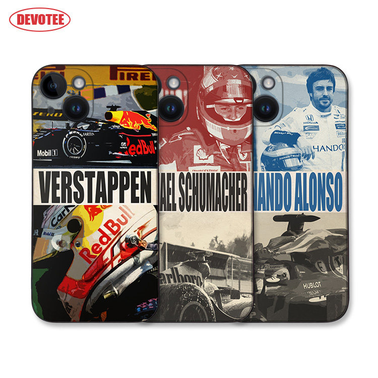 手机壳舒马赫莱科宁kimi阿隆索