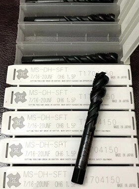 特价处理日本OSG涂层黑色螺旋7/16-20UNF镀前丝锥OH6导向牙1.5P