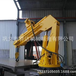 机械全新液压吊机车载船用新型液压折臂吊液压车载起重机