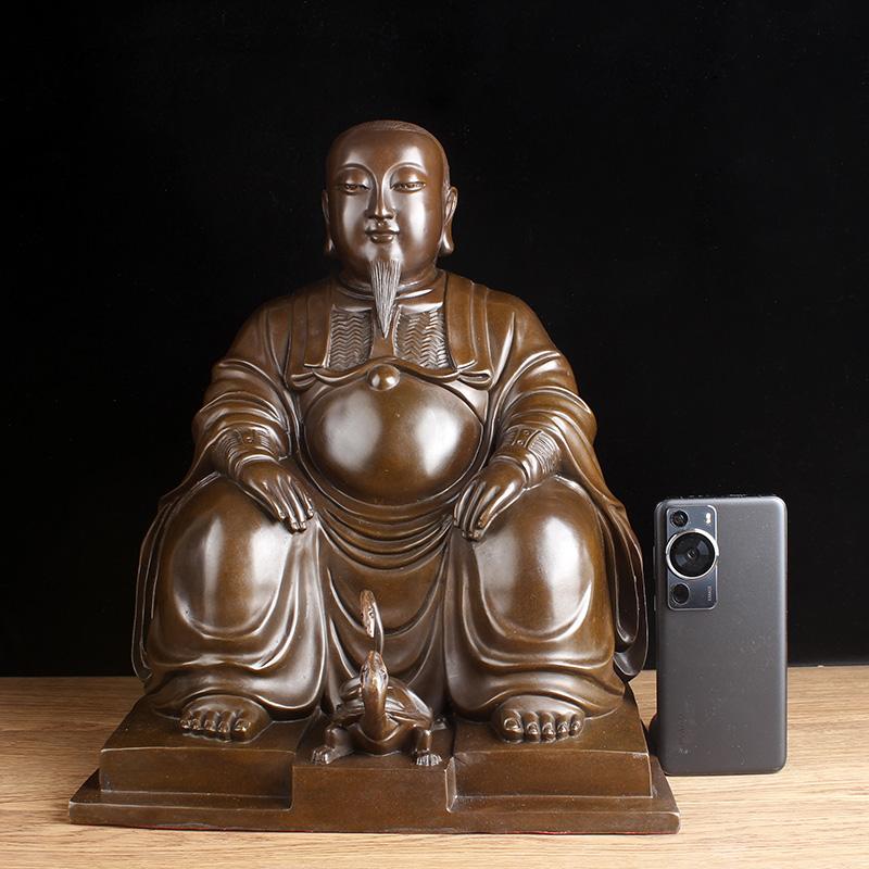 客厅纯铜玄天上帝摆件真武大帝