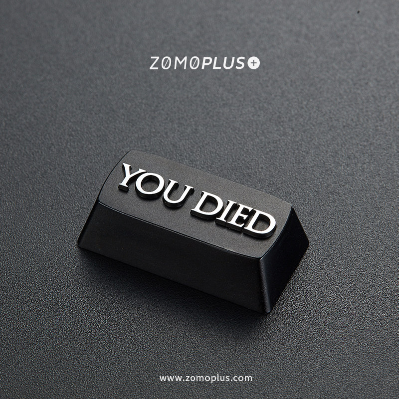 zomo youdied黑暗之魂 血源 艾尔登法环 退格键 机械键盘金属键帽