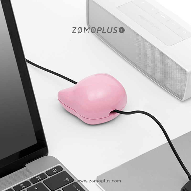 zomo官方 理线猫 鼠标线夹固线器 桌面整理 猫咪周边 少女收纳盒