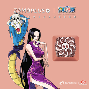 ZOMO官方 航海王正版 王下七武海女帝明哥罗 个性金属键帽 海贼王