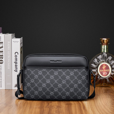 英皇保罗单肩包涤纶休闲