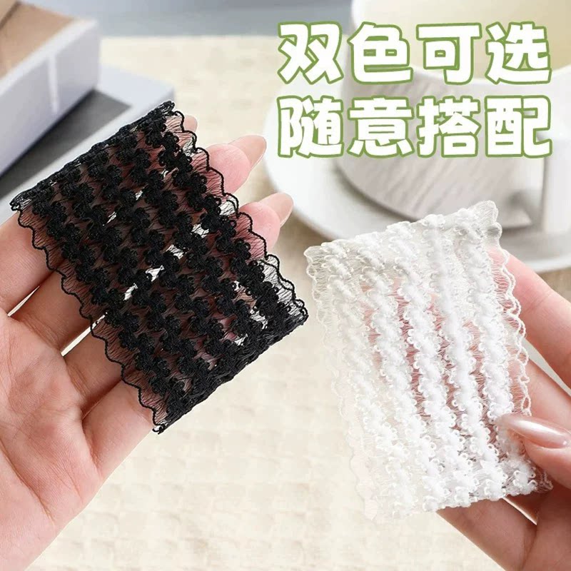 蕾丝护腕遮纹身手腕套弹力袖口